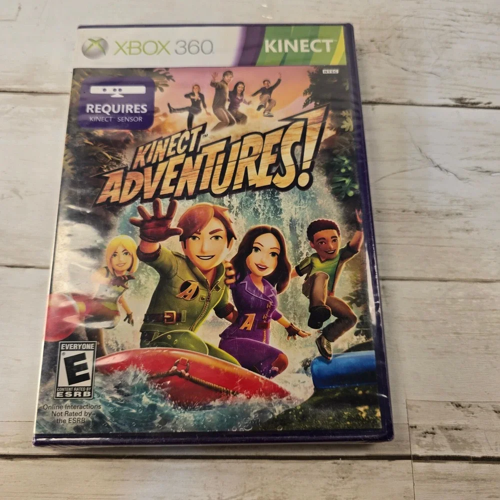 Kinect Adventures Xbox 360 Game New Sealed Microsoft Kinect Required J7D-00001